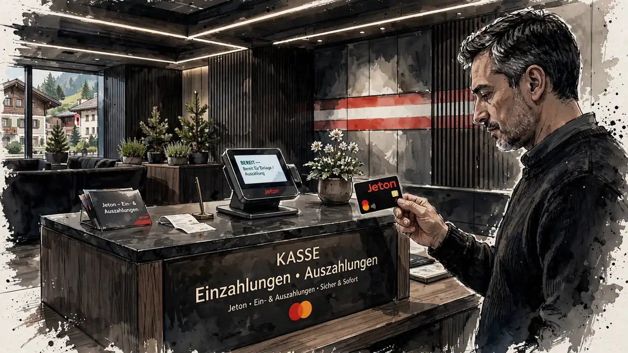 Online-Casino mit Jeton in Österreich: Ablauf und Prüfung